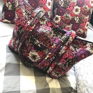Vera Bradley Travel Bag in Rosewood